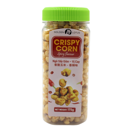 GOLDEN LOTUS Crispy Corn - Spicy Flv 220g (Case 24)