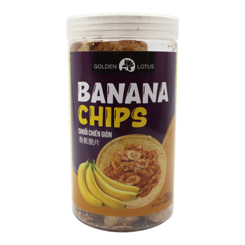 GOLDEN LOTUS Banana Chips 250g
