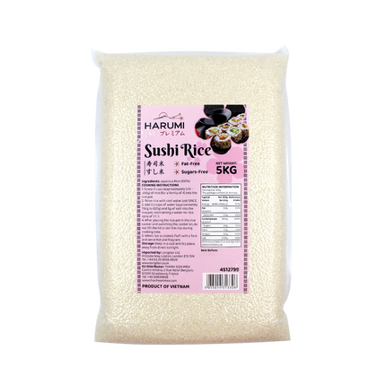 Harumi Sushi Rice 5kg (Case 2)
