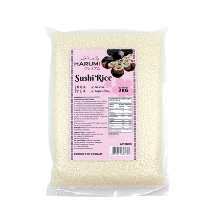 Harumi Sushi Rice 2kg (Case 5)
