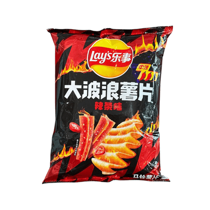 LAY'S Wavy Crisps - Spicy Latiao 70g (Case 22)