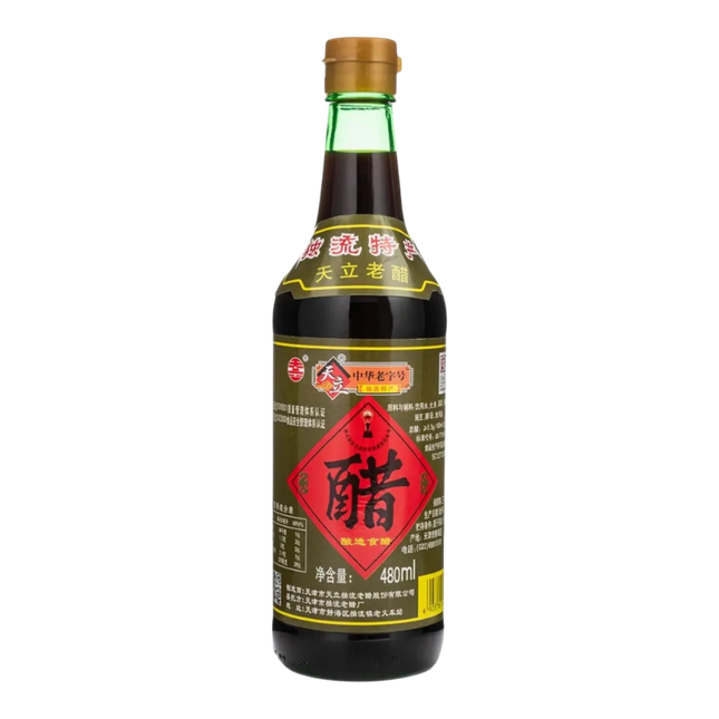 TIAN LI Black Vinegar 480ml (Case 20)