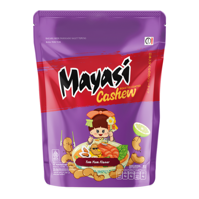 Mayasi Cashew Tomyum Flv 45g (Case 40)