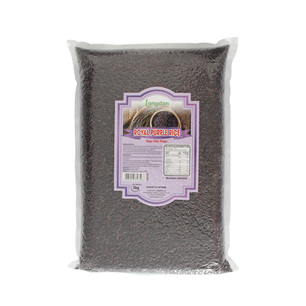 Longdan Royal Purple Rice 5kg (Case 2)
