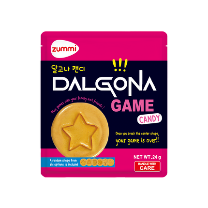 ZUMMI Dalgona Game Candy 24g (Case 30)