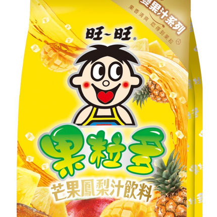 WANT WANT - Nata De Coco Fruit Drink (Mango Pineapple Flavor) 250ml (Case 24)