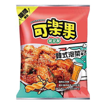 Lianhwa - Pea Crackers (Kimchi Flavor) 160g (Case 12)