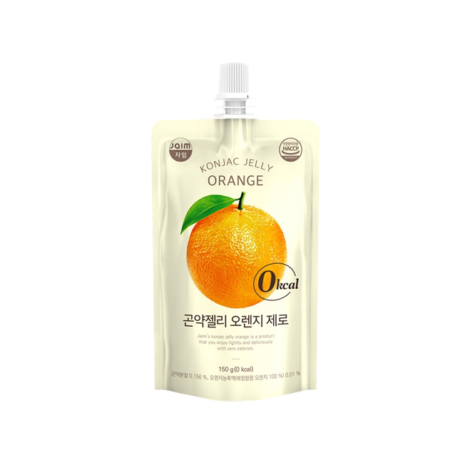 JAIM Konjac Jelly Orange 150g (Case 30)