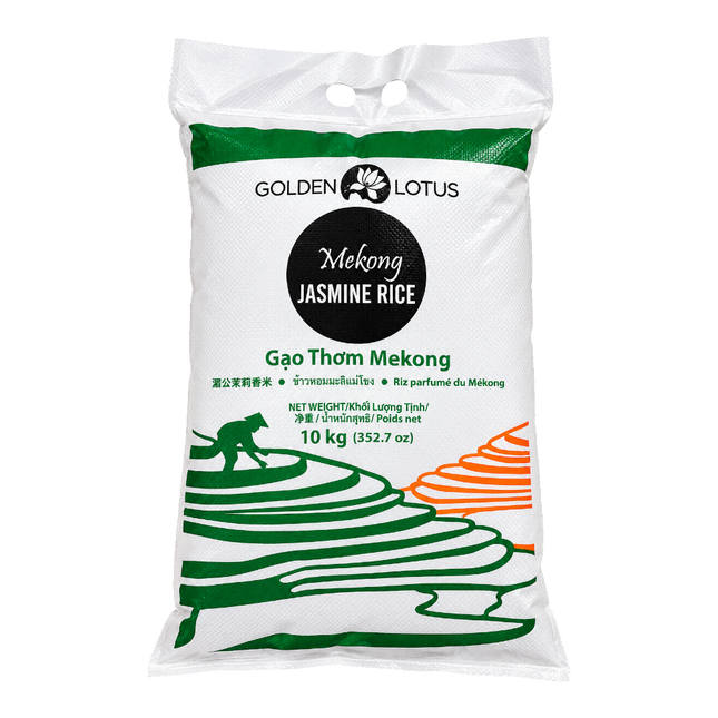 Golden Lotus Mekong Jasmine Rice 10kg (Unit)