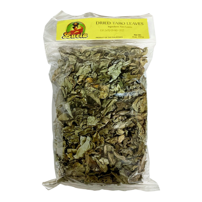 LUCIA Dried Taro Leaves 114g (Case 20)