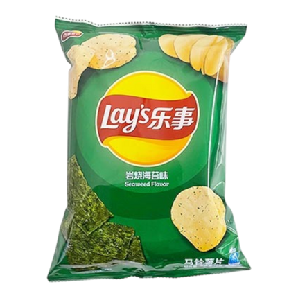 LAY'S LS (T) Crisps - Roast Seaweed Flavour 90g (Case 24)