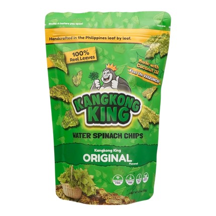 KANGKONG KING Crispy Spinach Chips - Original Flv 60g (Case 24)