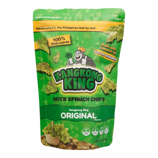 KANGKONG KING Crispy Spinach Chips - Original Flv 60g (Case 24)