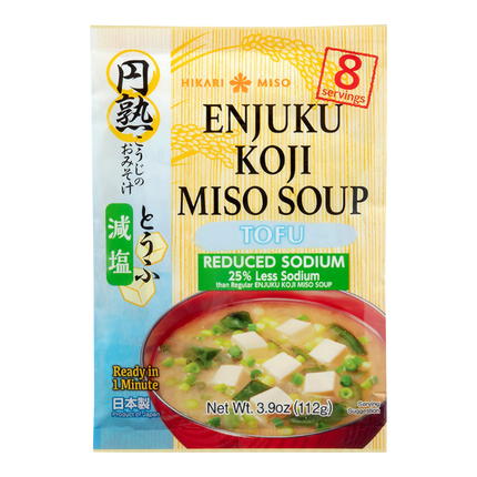 HIKARI MISO Instant Miso Less Salt 112g (Case 24)