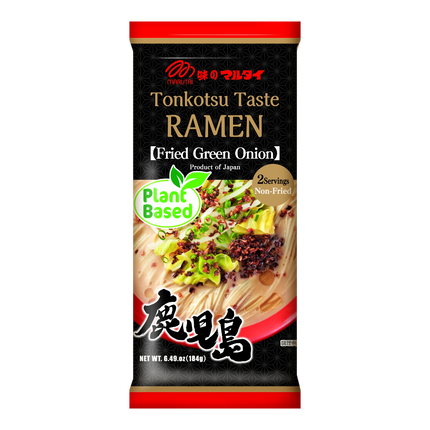 MARUTAI Kumamoto Tonkotsu Fried Green Onion Ramen 184g (Case 30)