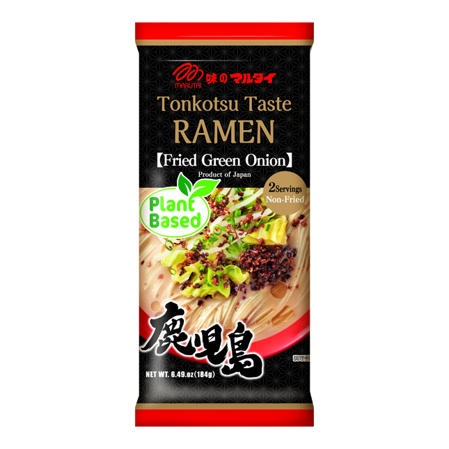 MARUTAI Kumamoto Tonkotsu Fried Green Onion Ramen 184g (Case 30)
