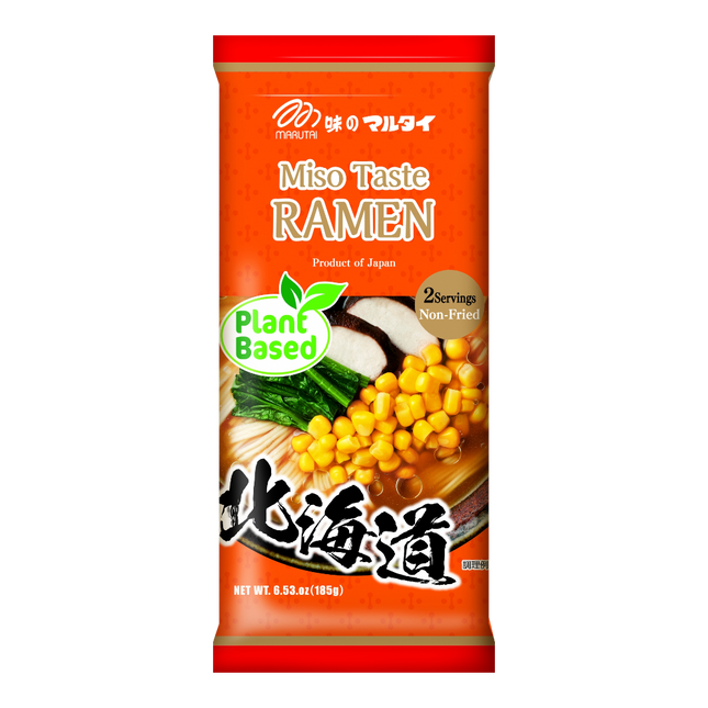 MARUTAI Hokkaido Miso Ramen 185g (Case 30)