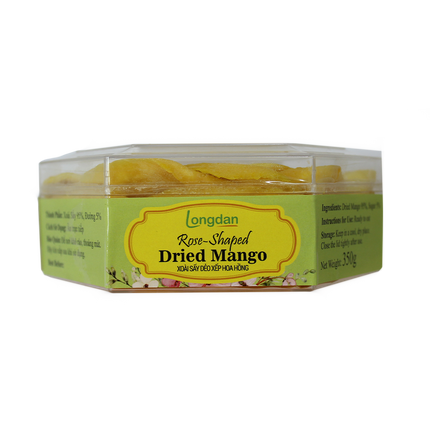 LONGDAN Rose - Shaped Dried Mango 350g (Case 20)