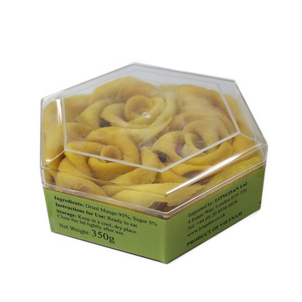 LONGDAN Rose - Shaped Dried Mango 350g (Case 20)