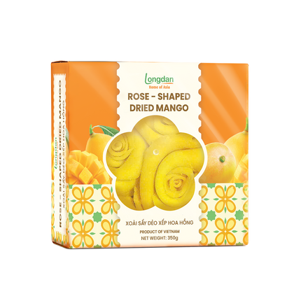 LONGDAN Rose - Shaped Dried Mango 350g (Case 20)