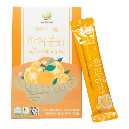 JEJU JAYEON Jeju Hallabong Tea Stick 10T 250g (Case 36)