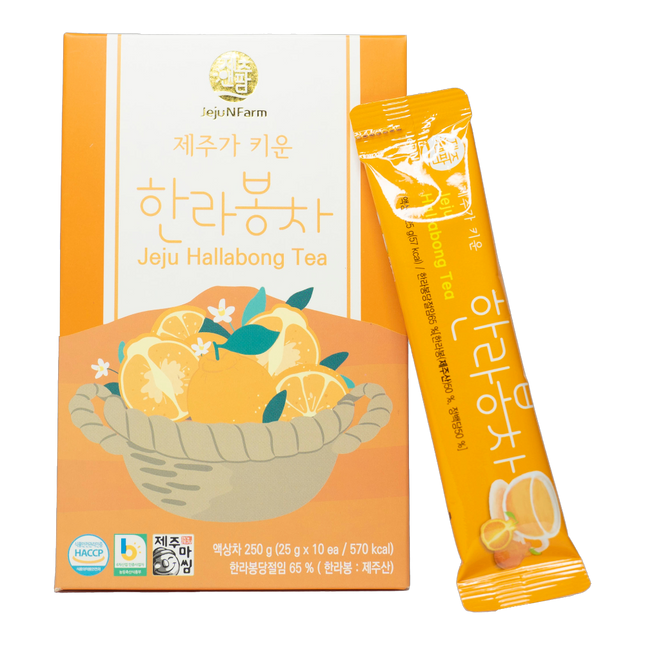 JEJU JAYEON Jeju Hallabong Tea Stick 10T 250g (Case 36)