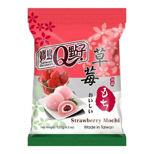 Q Mochi - Strawberry Flavour 120g (Case 24)