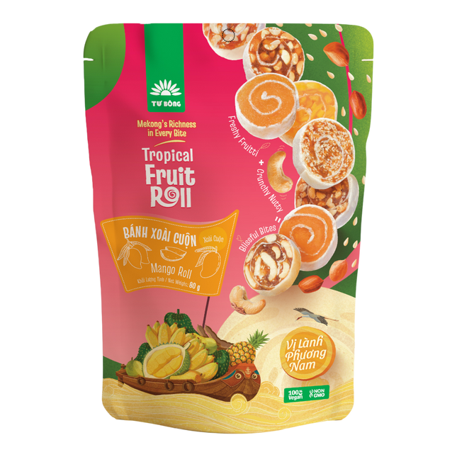 TU BONG Mango Roll 80g (Case 50)