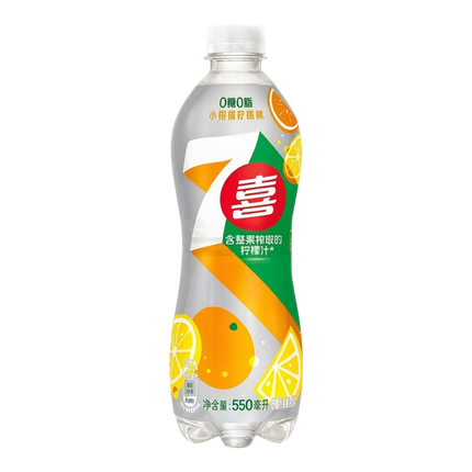 7UP Orange & Lemon Soft Drink 500ml (Case 12)