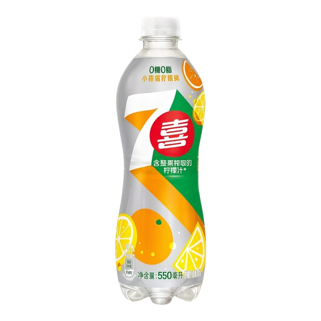 7UP Orange & Lemon Soft Drink 500ml (Case 12)