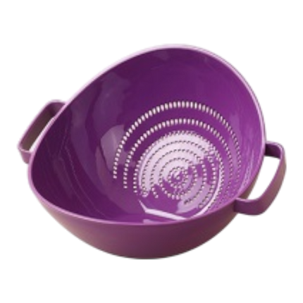 CHAHUA Double-Handle Deep Colander 28cm (Case 30)
