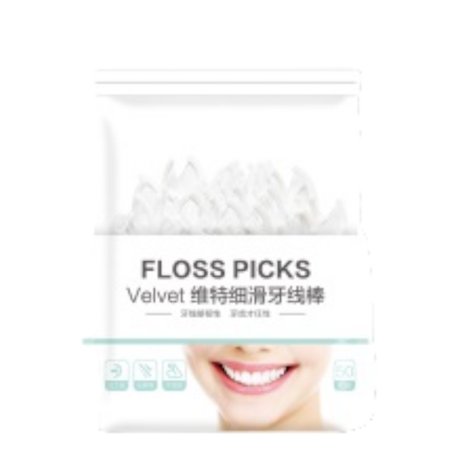 CHAHUA Floss Picks (50pcs) (Case 120)