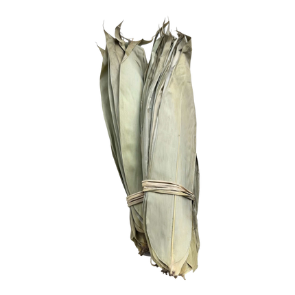 VEGAN VILLAGE Dried Bamboo Leaves With String W8.5cm Up 400g (Case 30)