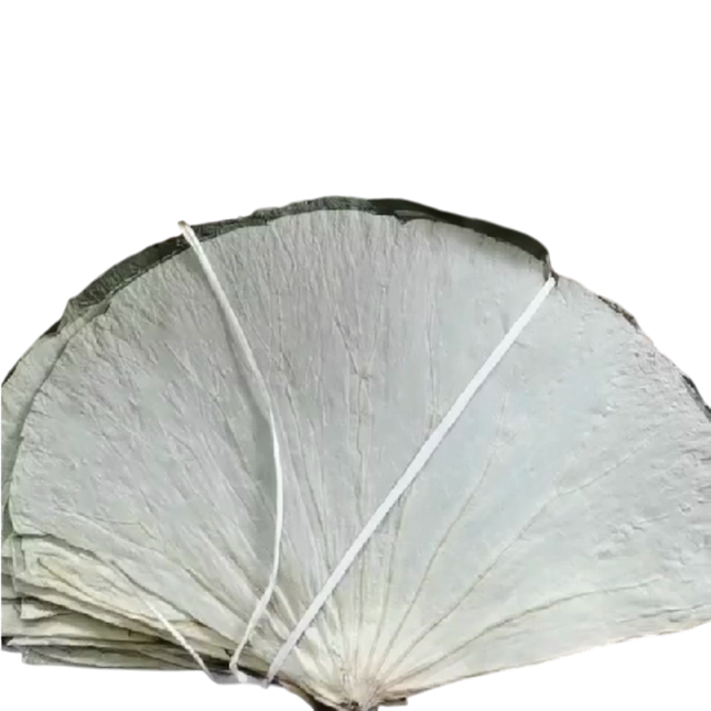 VEGAN VILLAGE Dried Lotus Leaves 400g (Case 25)