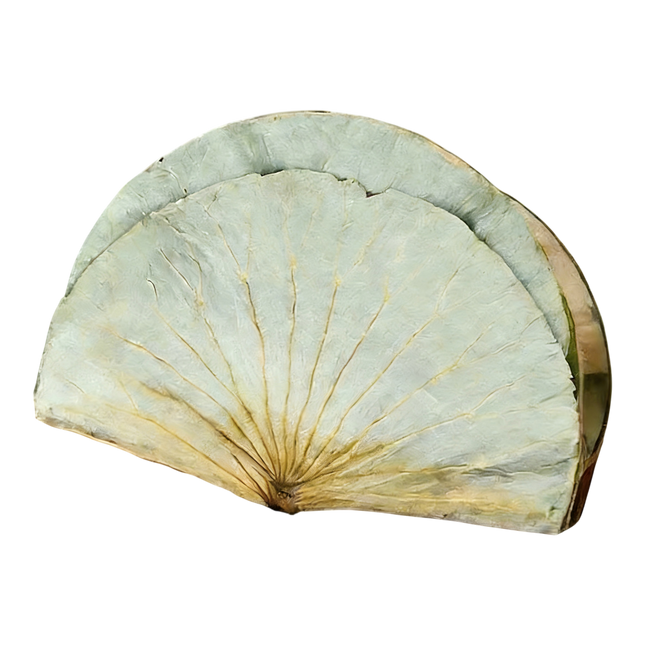 VEGAN VILLAGE Dried Lotus Leaves 400g (Case 25)