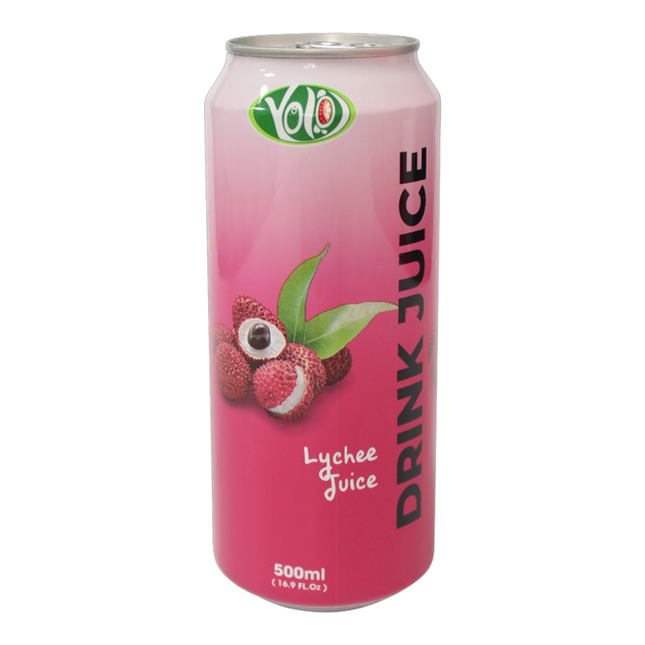 Yolo Lychee Juice 500ml (Case 12)