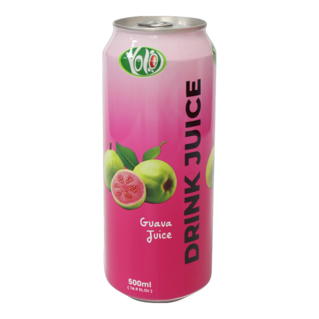 Yolo Pink Guava Juice 500ml (Case 12)