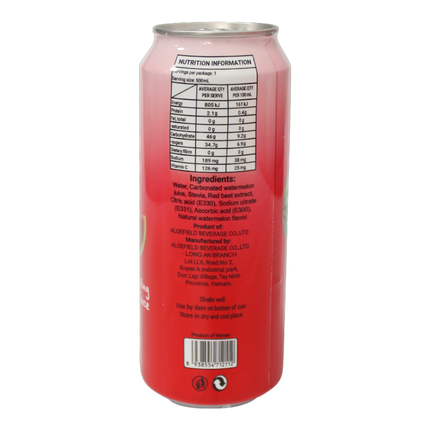 Yolo Sparkling Watermelon Juice 500ml (Case 12)