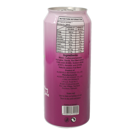 Yolo Sparkling Passionfruit Juice 500ml (Case 12)