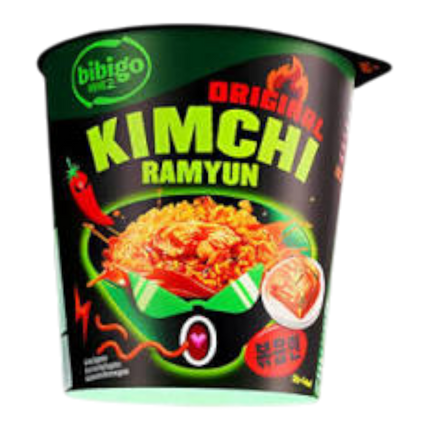 CJ BIBIGO Cup Ramyun - Kimchi 98g (Case 8)