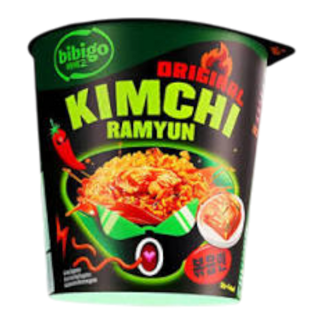 CJ BIBIGO Cup Ramyun - Kimchi 98g (Case 8)