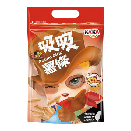 KAKA-Potato Strips (Spicy Thirteen Spices Flavor) 80g (Case 16)