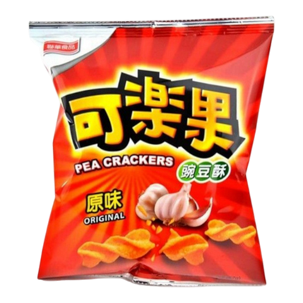 Lian Hwa-Koloke Pea Crackers (Original Flavor) 48g (Case 12)