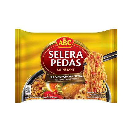 ABC Instant Noodle (Soup) Hot Chicken Semur 70g (Case 40)