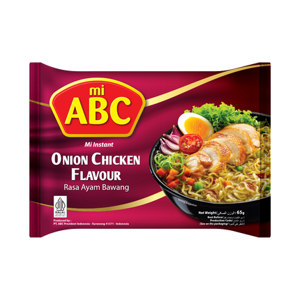 ABC Instant Noodle (Soup) Onion Chicken 65g (Case 40)
