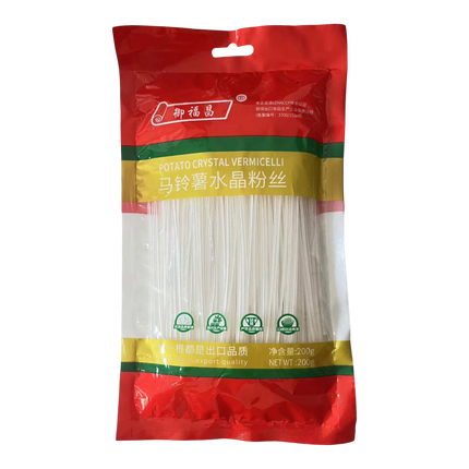 YU FU CHANG Potato Crystal Vermicelli 200g (Case 50)