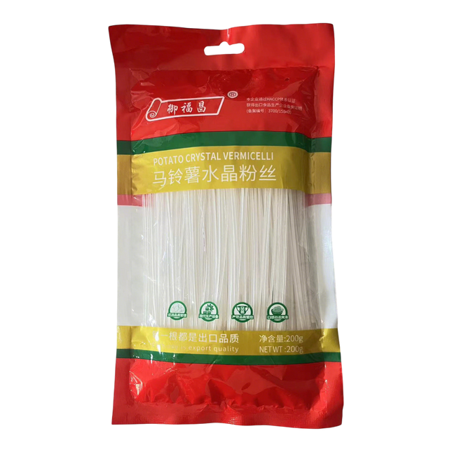 YU FU CHANG Potato Crystal Vermicelli 200g (Case 50)