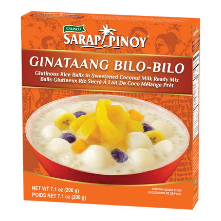 SARAP PINOY Ginataang Bilo-Bilo Mix 200g (Case 24)