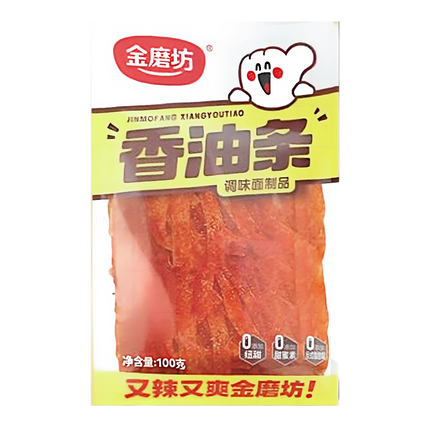 GOLDEN MILL Fried Dough Stick Youtiao - Hot & Spicy 100g (Case 40)