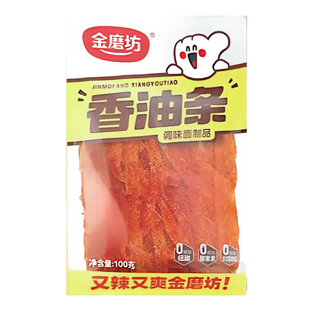 GOLDEN MILL Fried Dough Stick Youtiao - Hot & Spicy 100g (Case 40)
